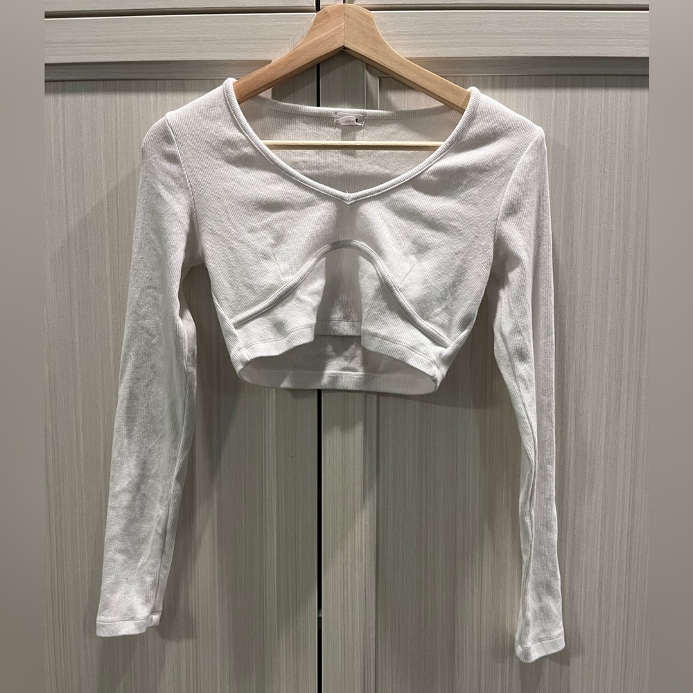 Garage Cropped Contour Long Sleeve